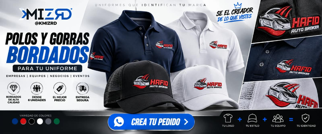 KMIZRD - Polos y Gorras Bordados para tu Uniforme